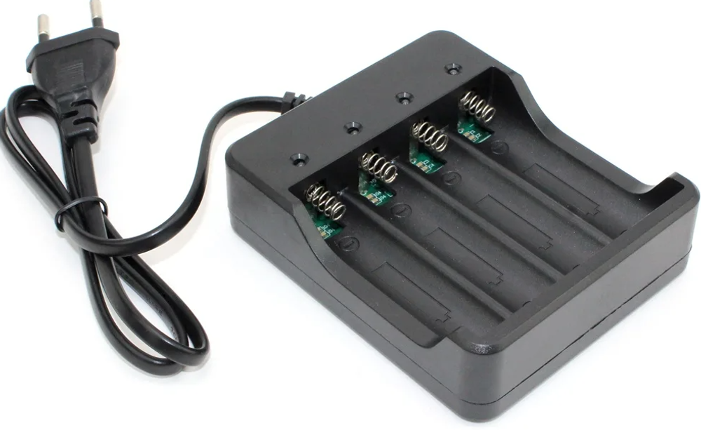 Зарядное уст-во Li-ion Charger MS-404A (18650/4АКБ)