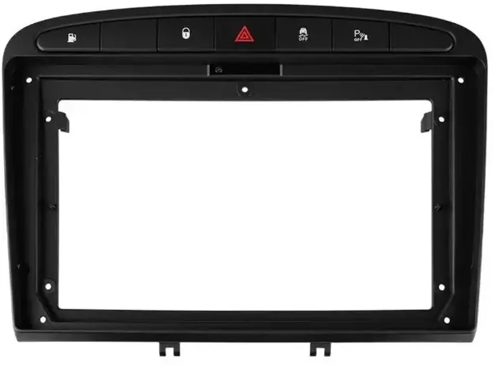 Магнитола для Peugeot 308 2007-2014, 408 2012-2022 - Teyes LUX ONE ROUND монитор 12.3" 2K QLED на Android 10, CarPlay, 4G SIM-слот