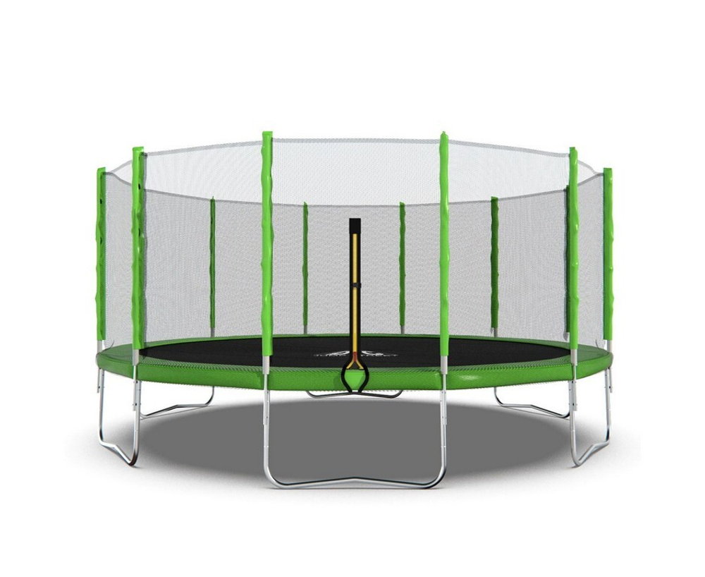 Батут dfc trampoline fitness с сеткой 16ft 16ft-tr-lg