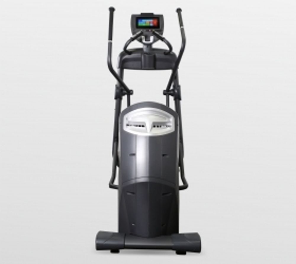 Эллиптический эргометр с автонаклоном коммерческий BRONZE GYM E1000M PRO TFT TURBO