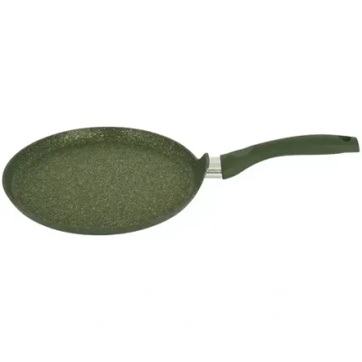 Сковорода блинная 240мм с ручкой, АП (Malachite), линия «Trendy style»