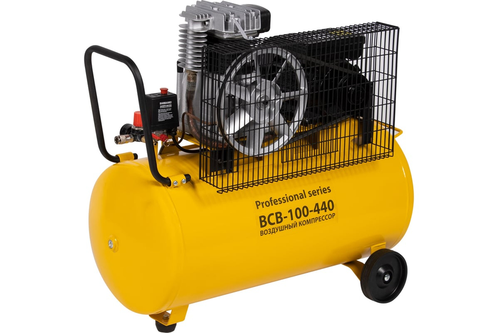 Компрессор воздушный ременной масляный Ballu BCB-100-440 НС-1698080