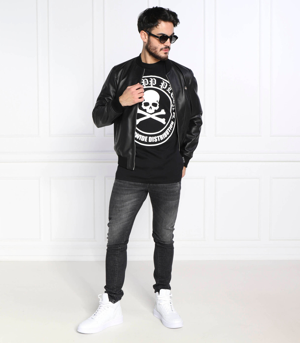 футболка Philipp Plein - черный(MTK5633 PJY002N)