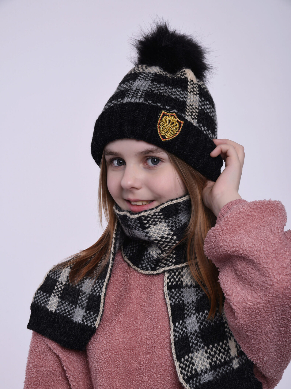 Комплект детский (Шапка+Шарф)