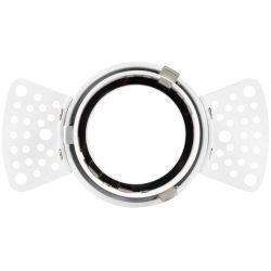 Светильник встраиваемый алюминиевый ЭРА KL99 WH безрамочный под штукатурку под лампу MR16 GU5.3 белый | Алюминиевые встраиваемые светильники