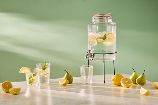 Диспенсер для напитков с подставкой maison jar, 5 л