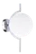 3967MBM/1 CR CHROME+WH (1) Бра Veneto Luce