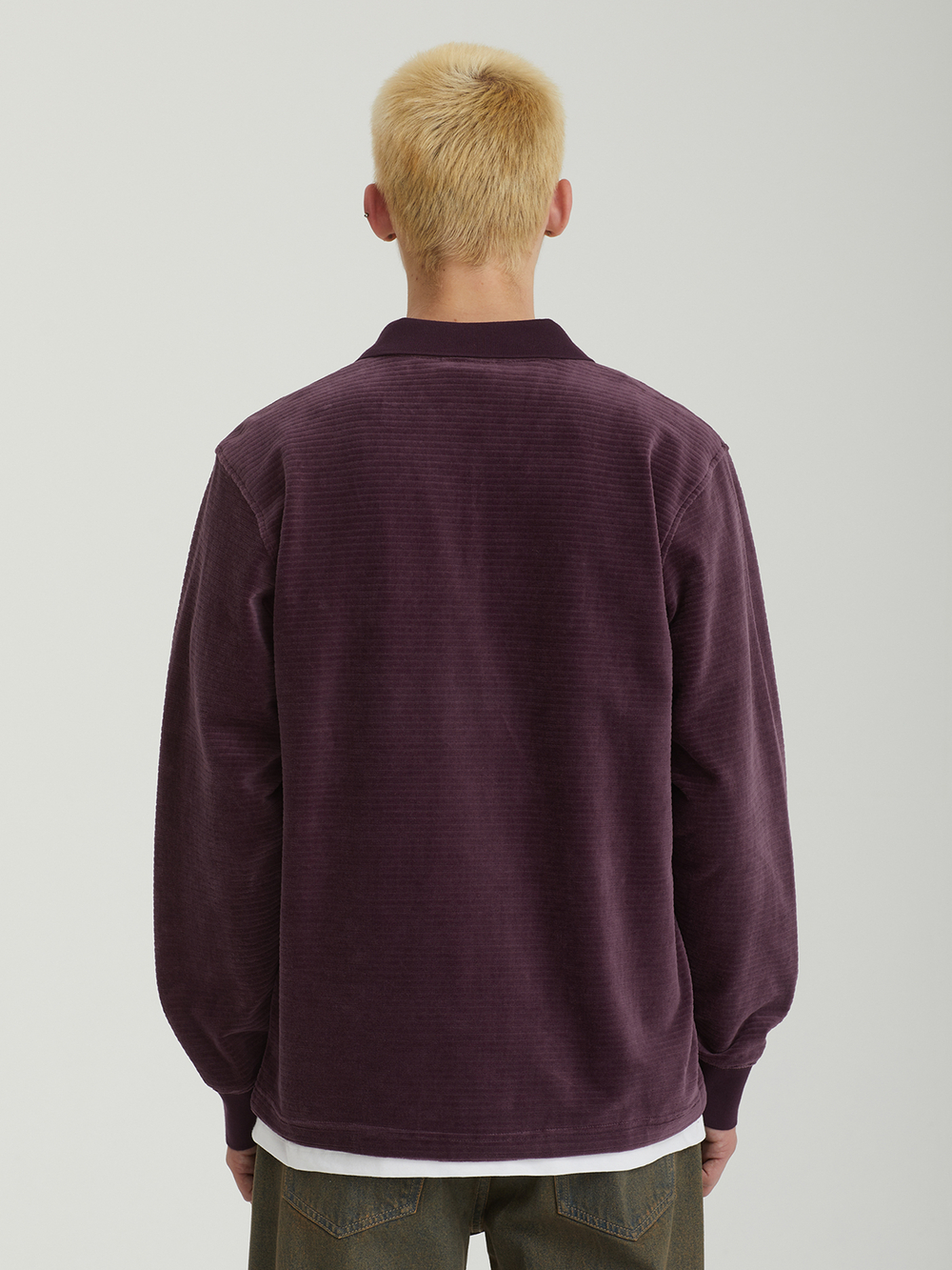 Мужская Рубашка Loop Velour Polo
