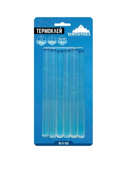 ТЕРМОКЛЕЙ 11х300 мм (1 кг) 25 штук в кор 18-11-300 (34 шт в 1 кг)