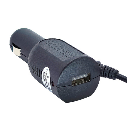 Авто зарядное с кабелем MiniUSB 2А 3-метра