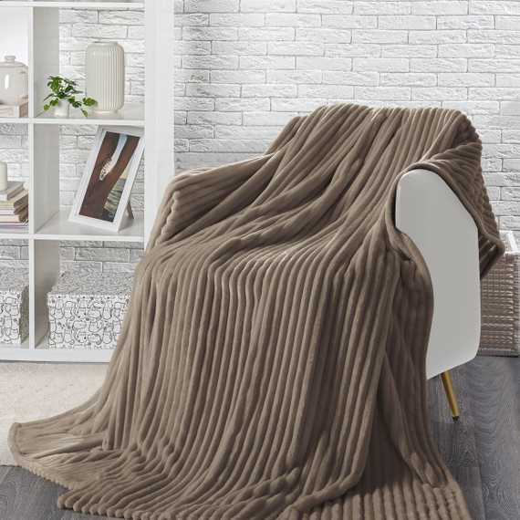 Велсофт тисненый "Капучино" | ш.220 см | 265 г/м² | полиэстер-100%