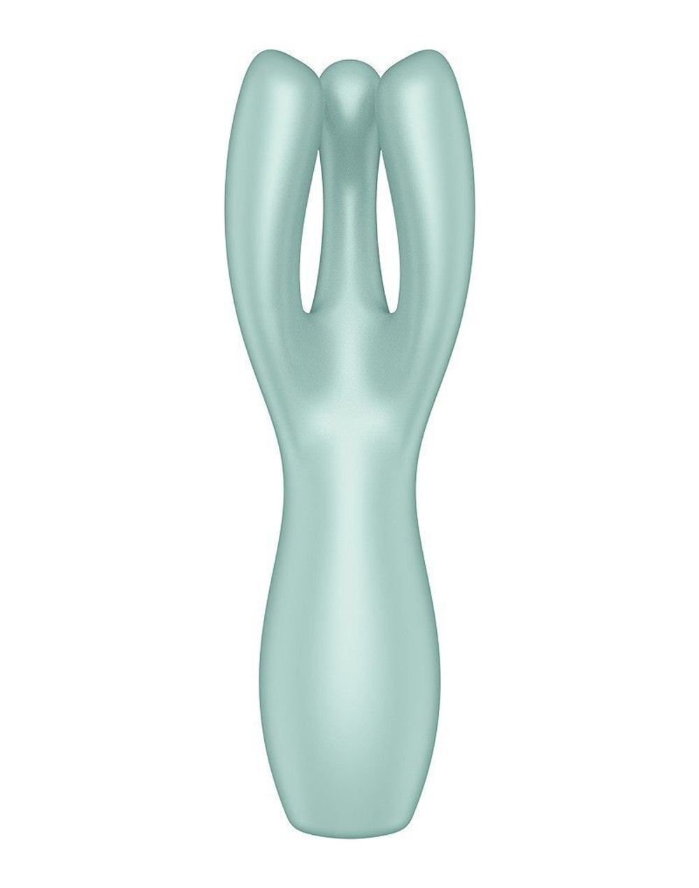 Мятный клиторальный вибромассажер Threesome 3