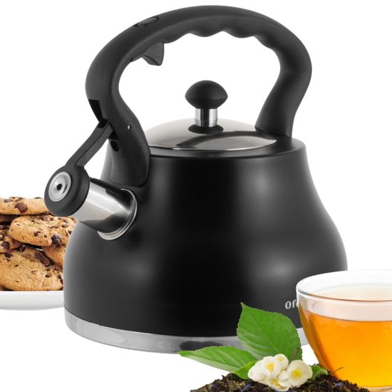 Чайник 2,7 л. из нержавеющей стали со свистком Ofenbach NB 100313BL