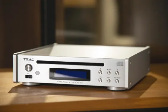 TEAC PD-301-X Silver