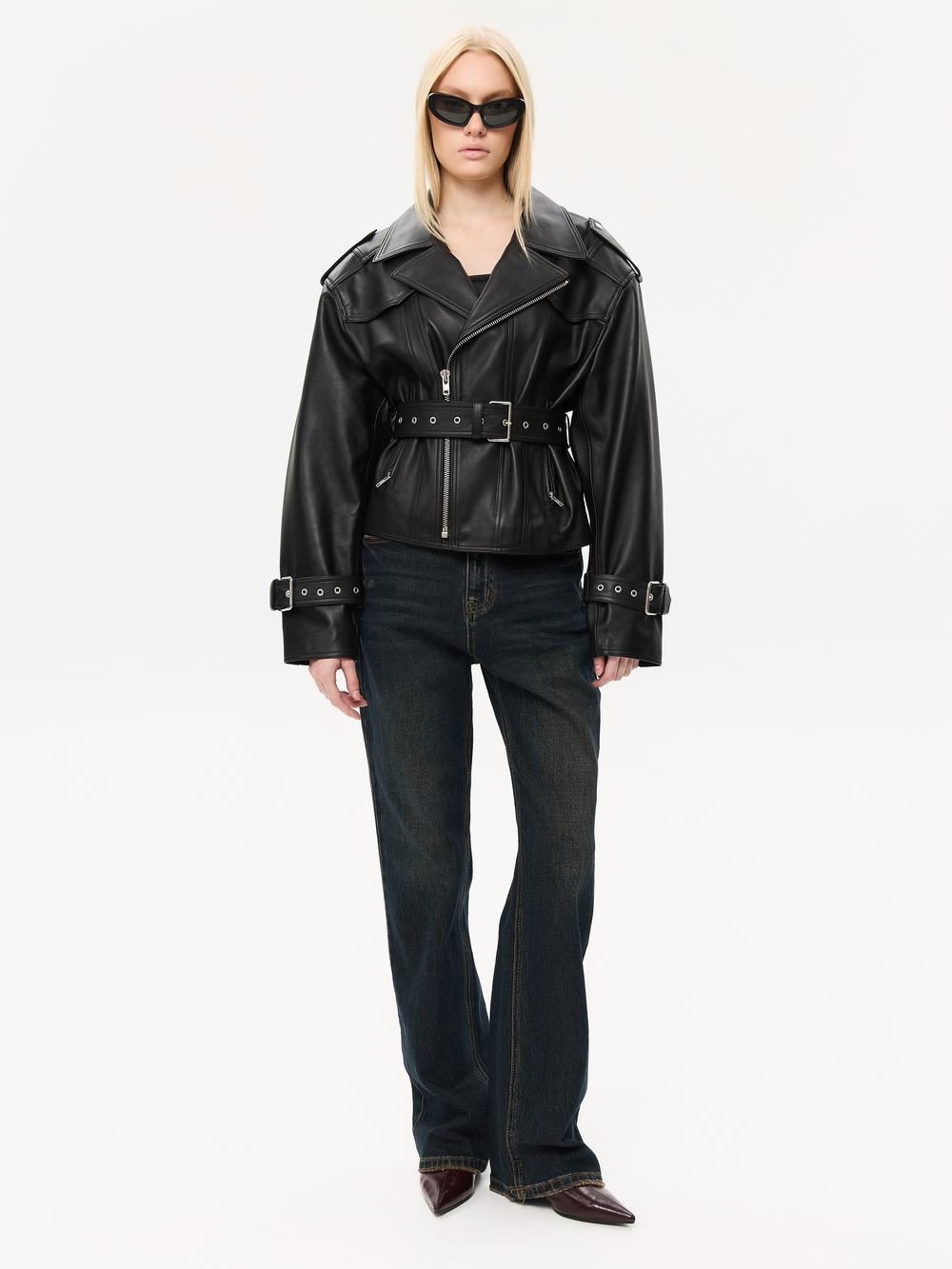 Куртка leather classic biker