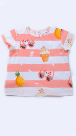 Футболка трикотажная для девочки 2-8 лет Fleur de Vie