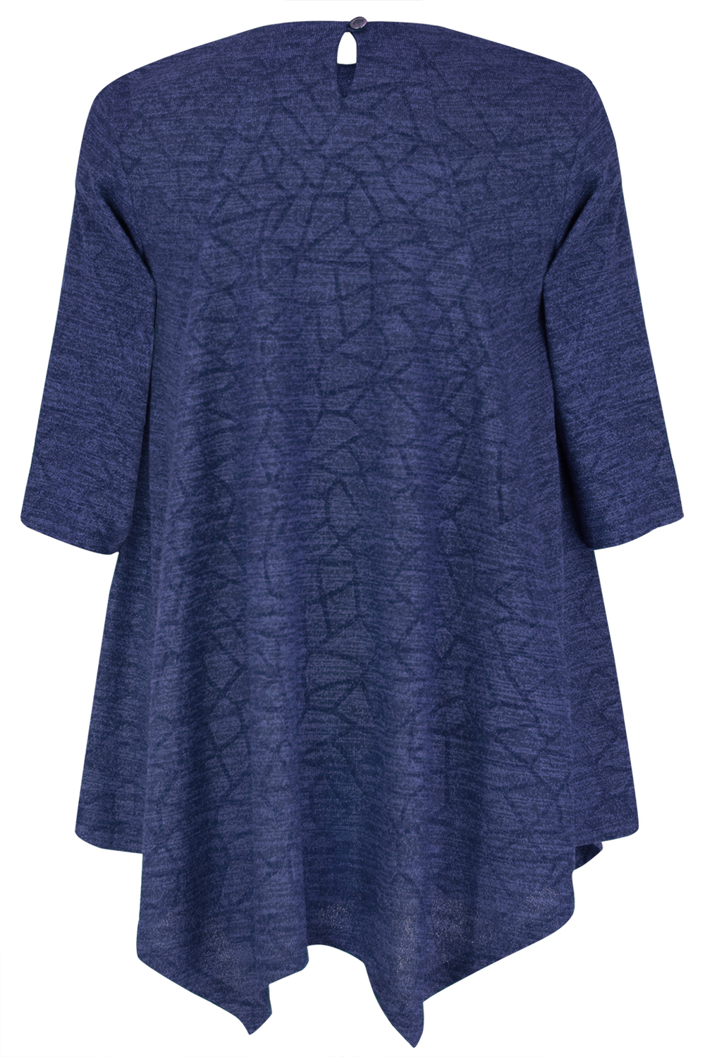 Трикотажная туника 1978АП, темно-синий #281ТС201978АП