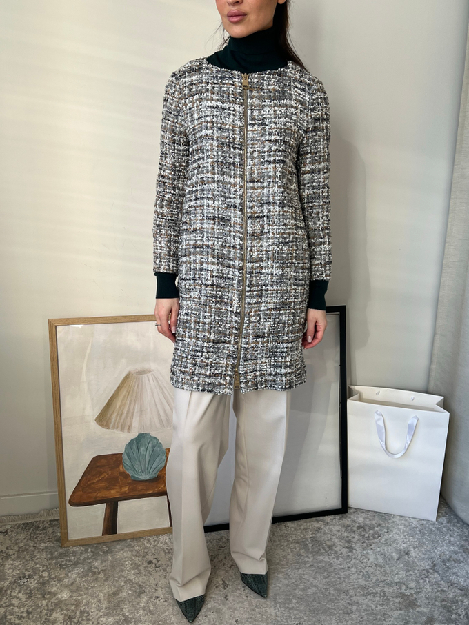 Текстильное пальто Herno, XS