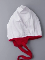 Шапка с ушками вязаная демисезонная