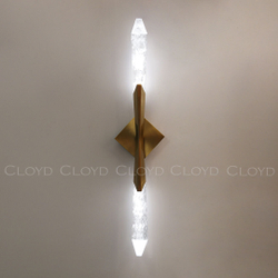 Бра Cloyd GRENGAM W2 / выс. 80 см - латунь (арт.20427)