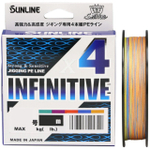 Шнур плетеный SUNLINE INFINITIVE 4 200 (5C) #0.6/12lb