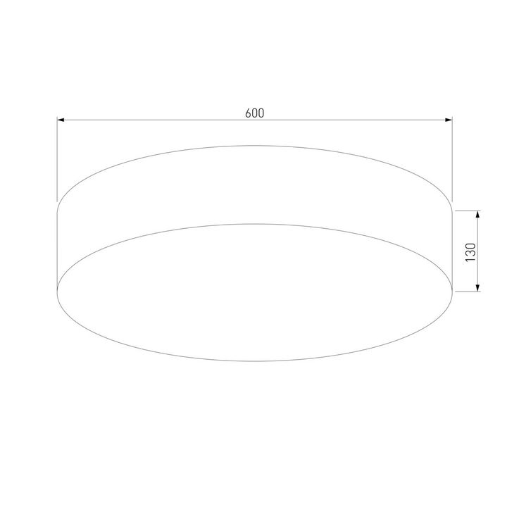 Потолочный светильник TK Lighting 1587 Rondo Black