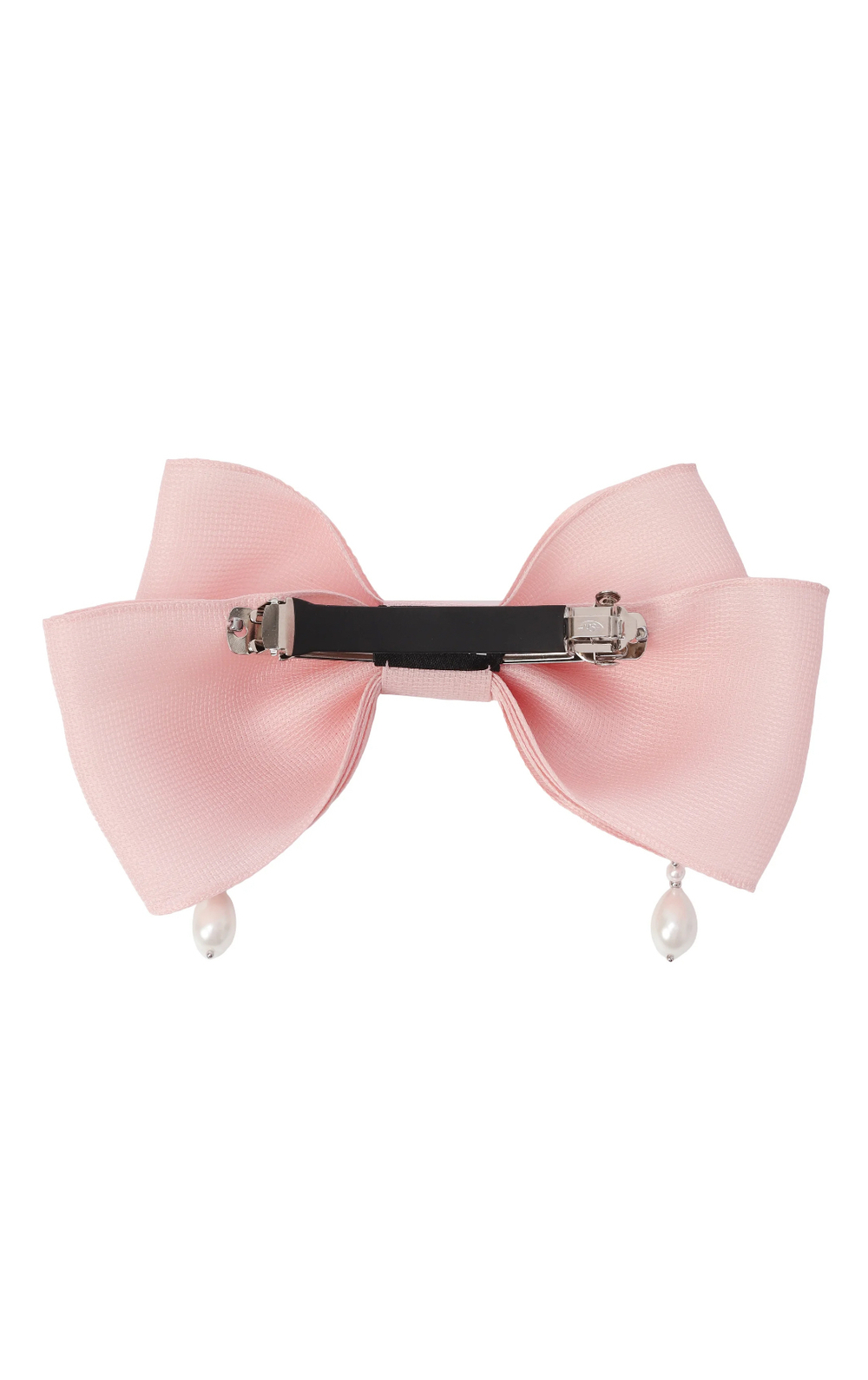 Бант "Балерина" с декором розовый