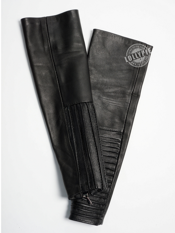 Наручи из натуральной кожи женские выше локтя