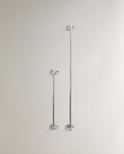 Zara Home держатель для полотенец, нержавеющая сталь, серебристый · 5537/517