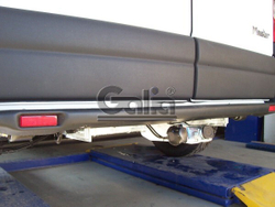 Фаркоп оцинкованный Galia N047A для Nissan Interstar 1998-2010, Opel Movano A 1999-2010, Renault Master 1998-2010(паспорт и сертификат в комплекте)(без электрики)