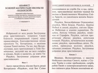 Акафисты Божией Матери и Святым в житейских нуждах, скорбях и болезнях