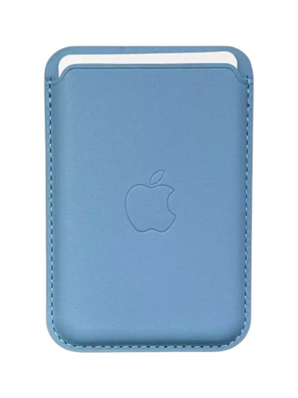 Картхолдер iPhone Leather Wallet MagSafe с лого