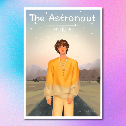 Арт принт / pendeltur / BTS / Джин