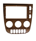 Магнитола для Mercedes-Benz ML (W163) 2001-2005 (климат, орех) - Carmedia SF-9119 Android 12, TS10,  CarPlay, 4G SIM-слот