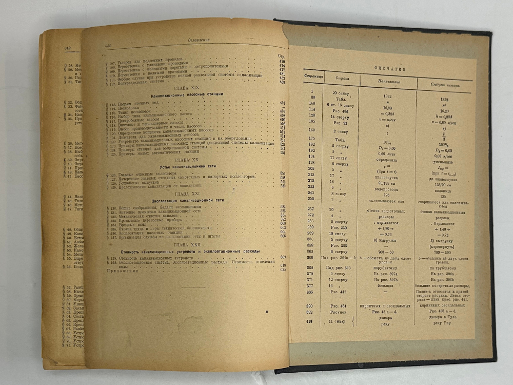 Канализация населенных мест. под редакцией проф. Иванова В.Ф. Л-М ОНТИ 1935 г.
