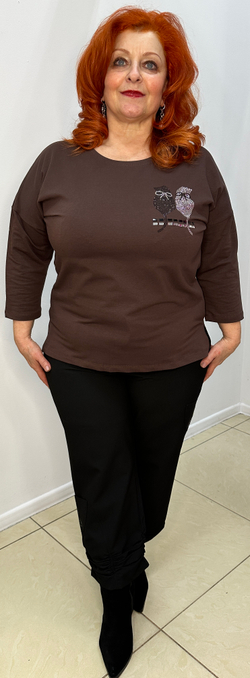 Толстовка-свитшот с принтом "котики"