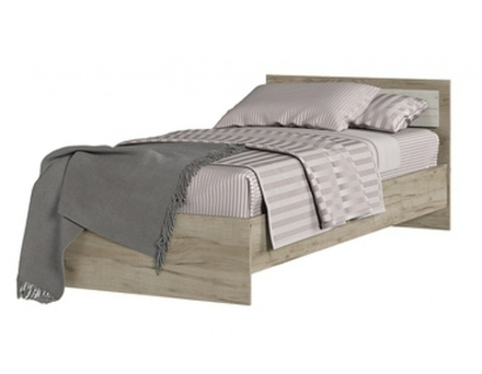 Гармония (Тащи в дом) Кровать односпальная 900мм/1200мм (крафт)