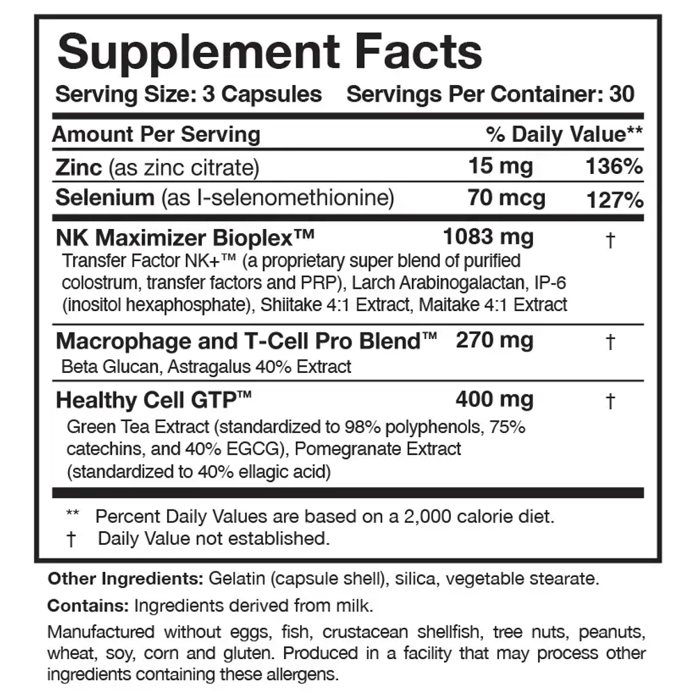 Researched Nutritionals - Transfer Factor Multi-Immune 90 capsules