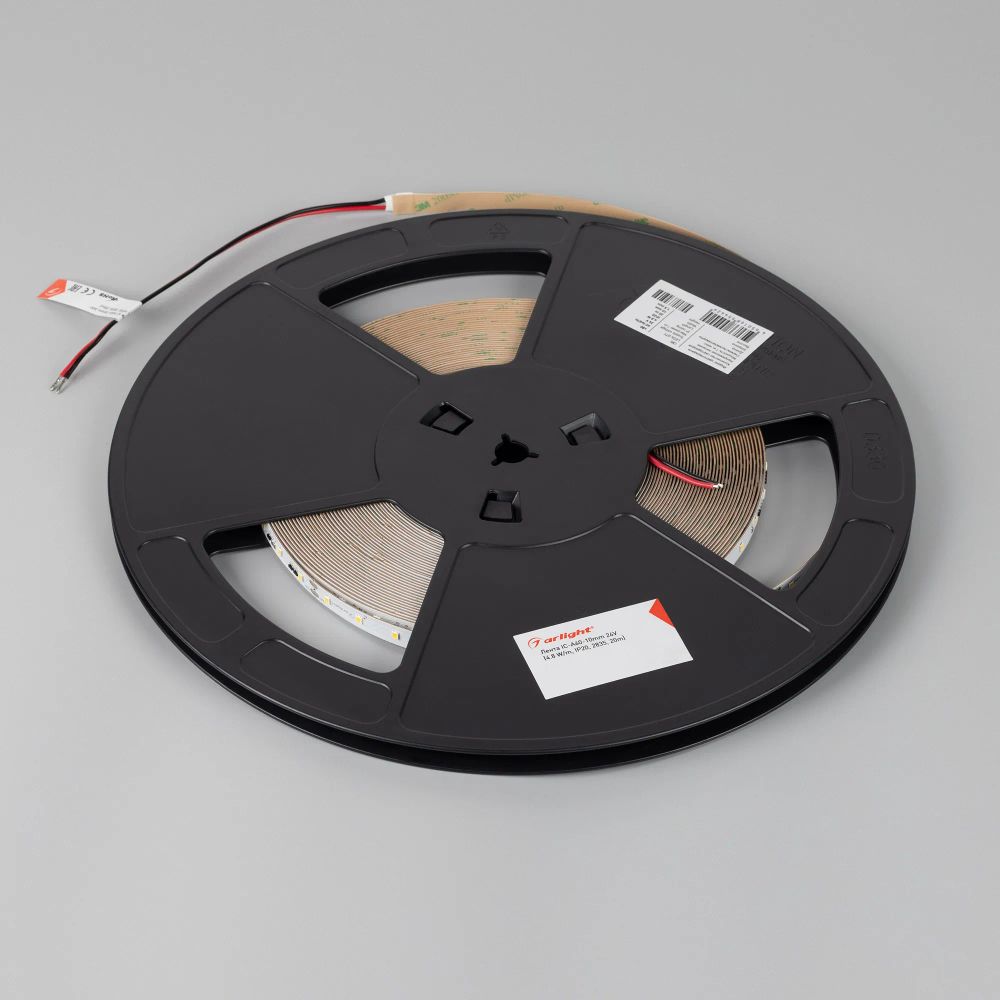 Светодиодная лента IC-A60-10mm 24V Day4000 (4.8 W/m, IP20, 2835, 20m) (Arlight, 4.8 Вт/м, IP20) 040668