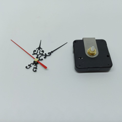 Часовой механизм, шток 12 мм, со стрелками №06 (1уп = 5шт)