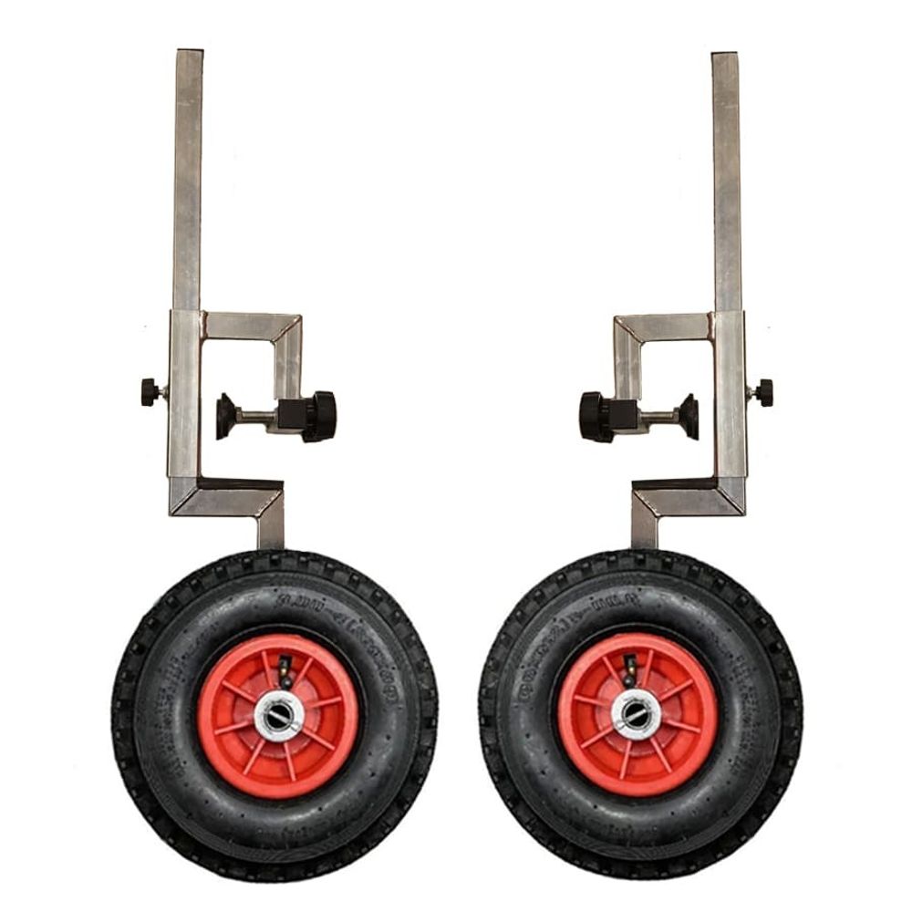 Транцевые колёса струбцинного типа в сумке