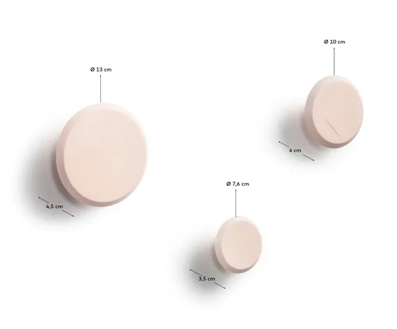 Набор вешалок Nadua натуральный