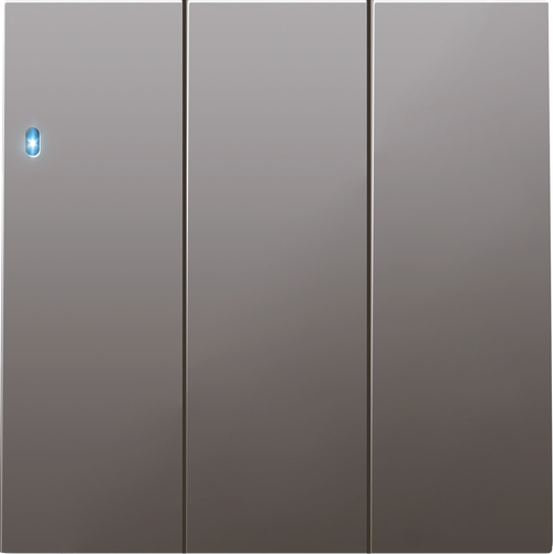 Клавиша 3-я с подсветкой, сталь, серия R98