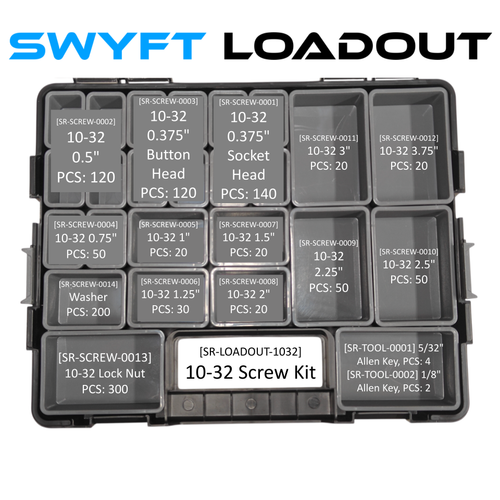 SWYFT Loadout Parts Bundles - 10-32 Screw Kit