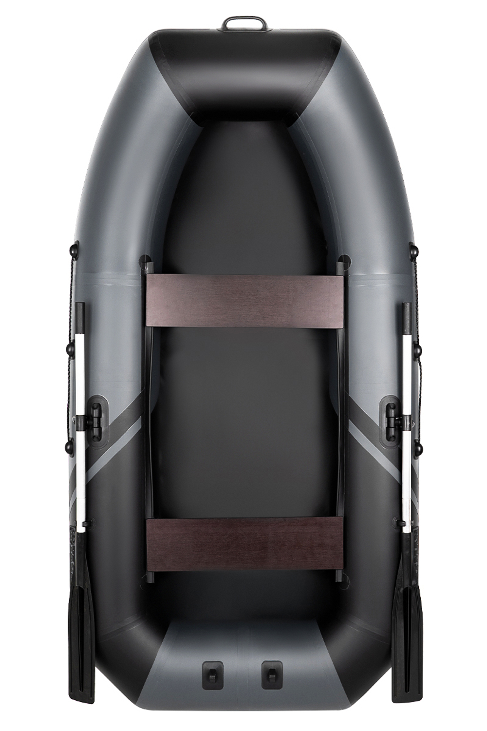 YACHTMAN-260 М (Яхтман) графит-черный (лодка ПВХ с усилением)