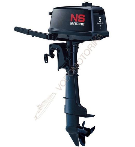 Лодочный мотор NS MARINE NM 5 B DS 5 л.с. двухтактный