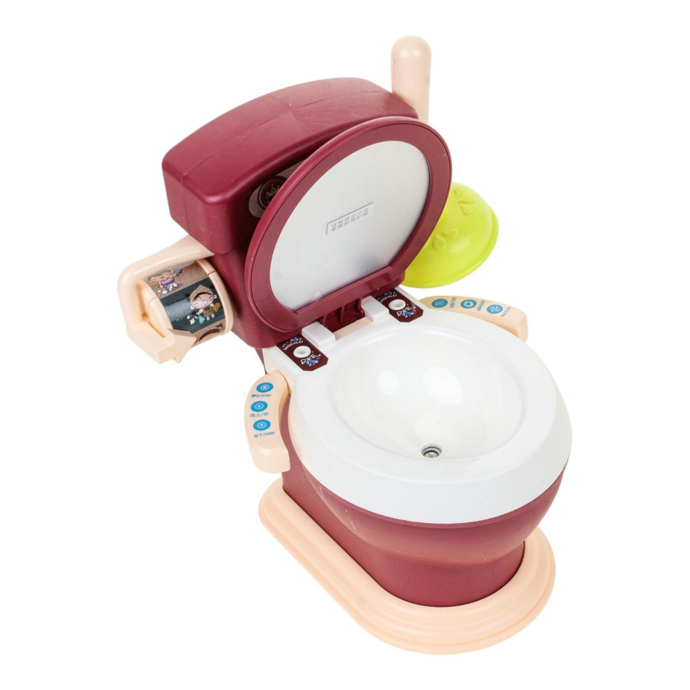 Сантехника игрушечная, на батарейках, свет/звук, в коробке