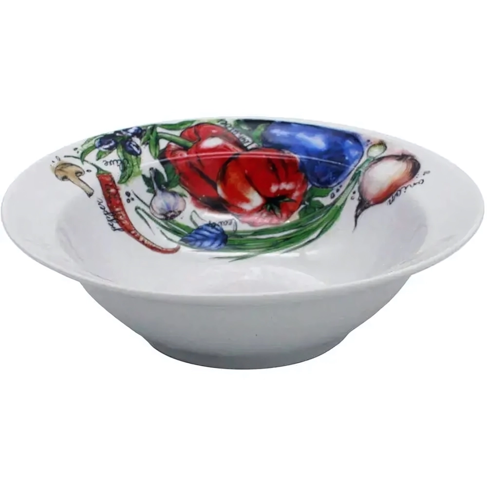 Миска 500 мл Овощи (новые) (фарфор) , р.4, С1411