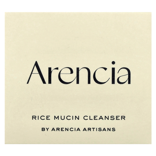 Arencia, Очищающее средство с рисовым муцином, 120 г (4,23 унции)