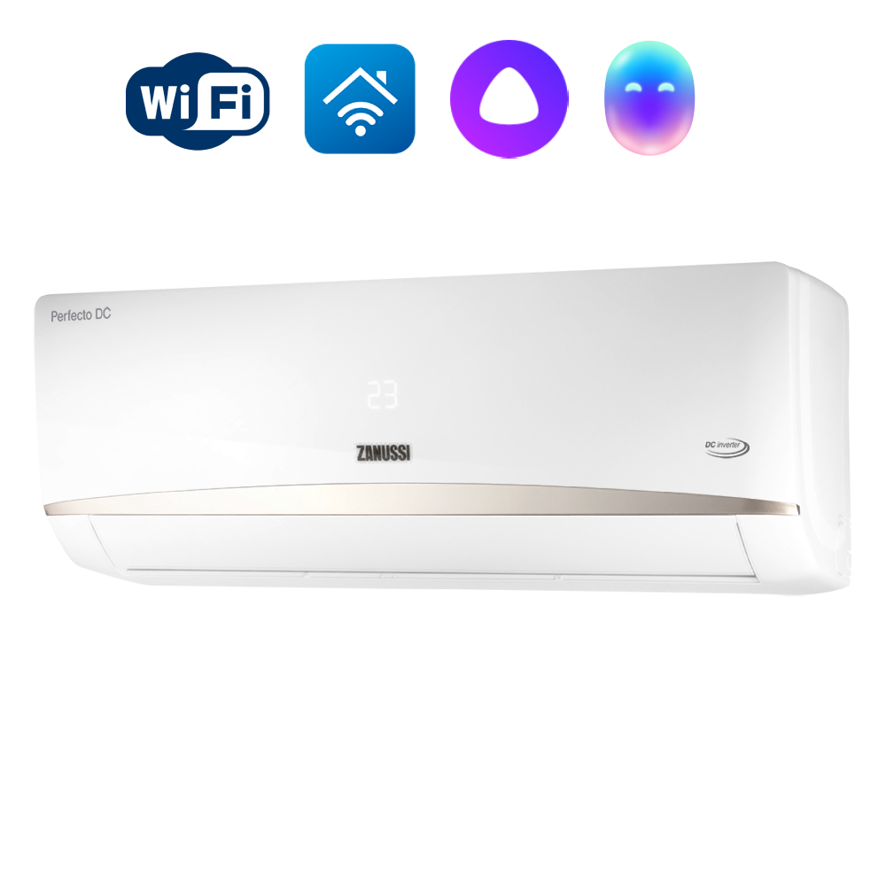 Сплит-система инверторного типа Zanussi Perfecto DC Inverter ZACS/I-24 HPF/A22/N8 комплект